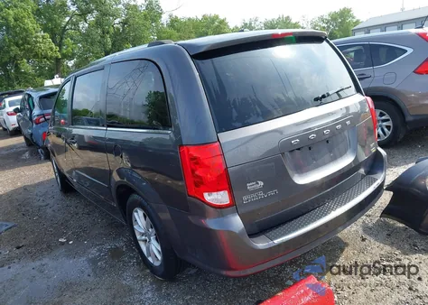 2017 Dodge Grand Caravan Sxt из США, поврежденный, VIN 2C4RDGCG6HR679996